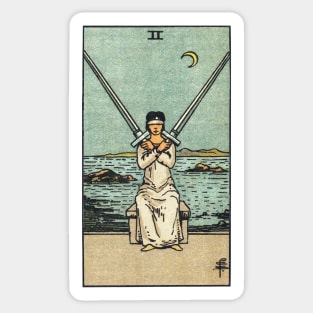 TWO OF SWORDS Sticker